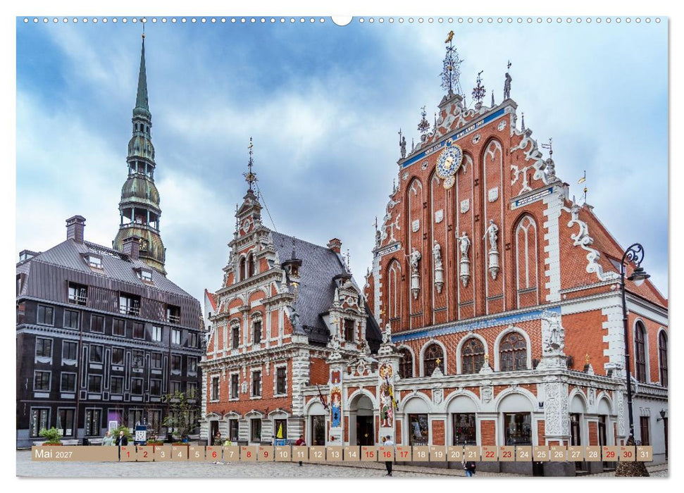 Historisches Baltikum (CALVENDO Premium Wandkalender 2027)