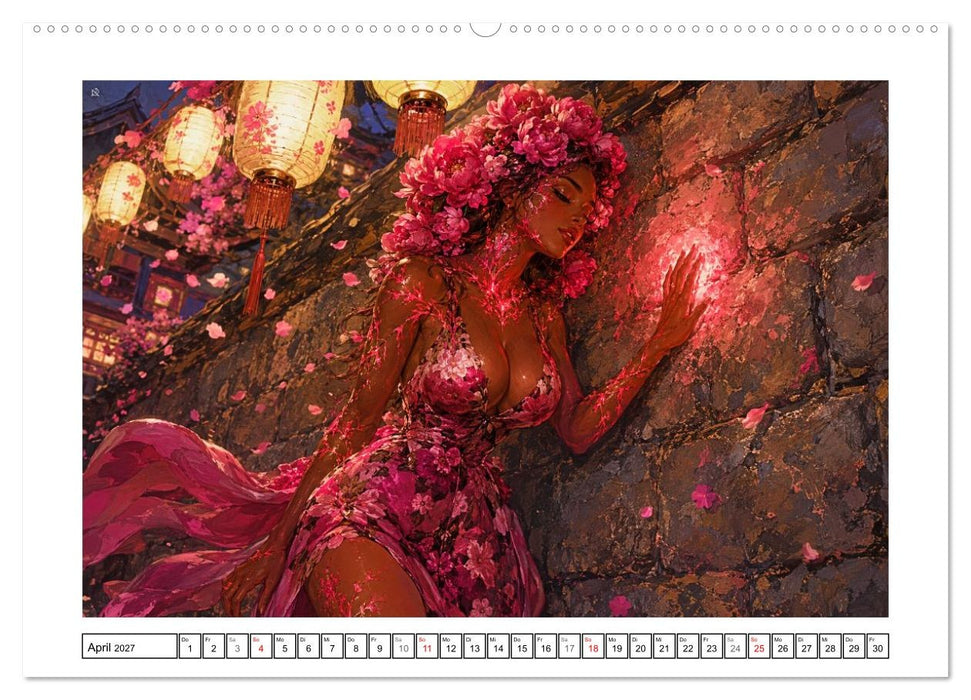 Nachtblüten in Tokyo (CALVENDO Wandkalender 2027)