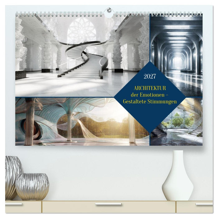Architektur der Emotionen - Gestaltete Stimmungen (CALVENDO Premium Wandkalender 2027)