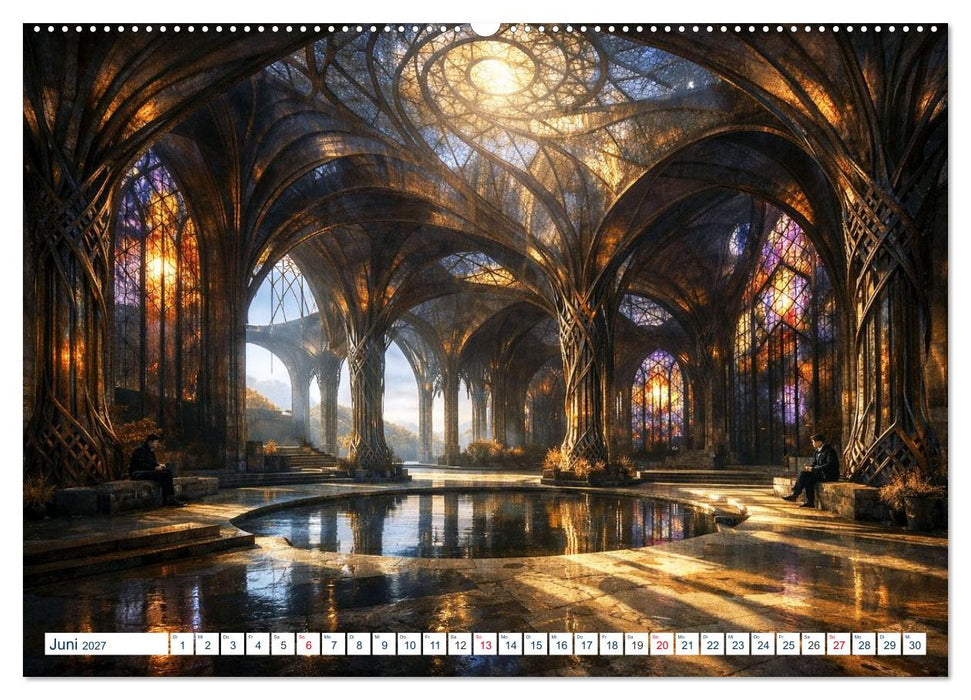 Architektur der Emotionen - Gestaltete Stimmungen (CALVENDO Premium Wandkalender 2027)