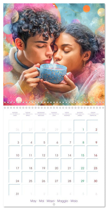 A cup of coffee - Is when happiness begins (CALVENDO Monthly Calendar 2027)