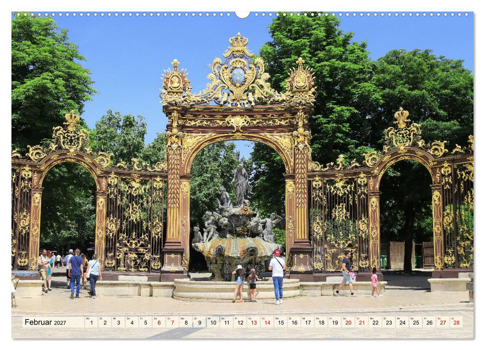 Nancy - Eine Perle Lothringens (CALVENDO Premium Wandkalender 2027)