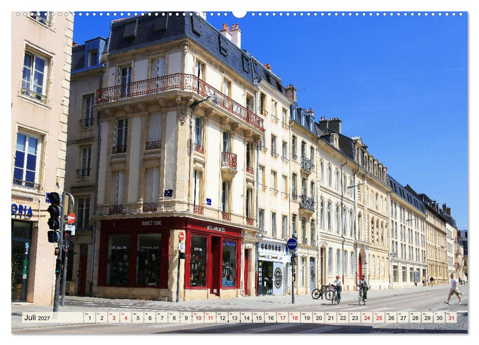 Nancy - Eine Perle Lothringens (CALVENDO Premium Wandkalender 2027)