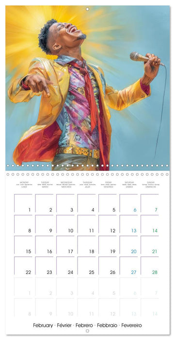 Music is our life - Comic works (CALVENDO Monthly Calendar 2027)