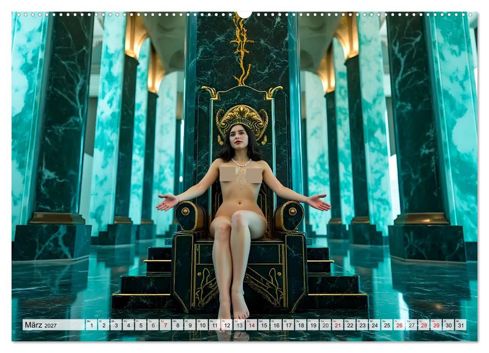 Die Schönheit von Atlantis (CALVENDO Premium Wandkalender 2027)