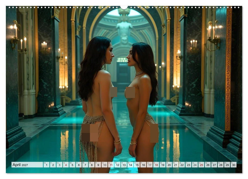 Die Schönheit von Atlantis (CALVENDO Premium Wandkalender 2027)