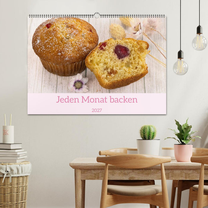 Jeden Monat backen (CALVENDO Wandkalender 2027)