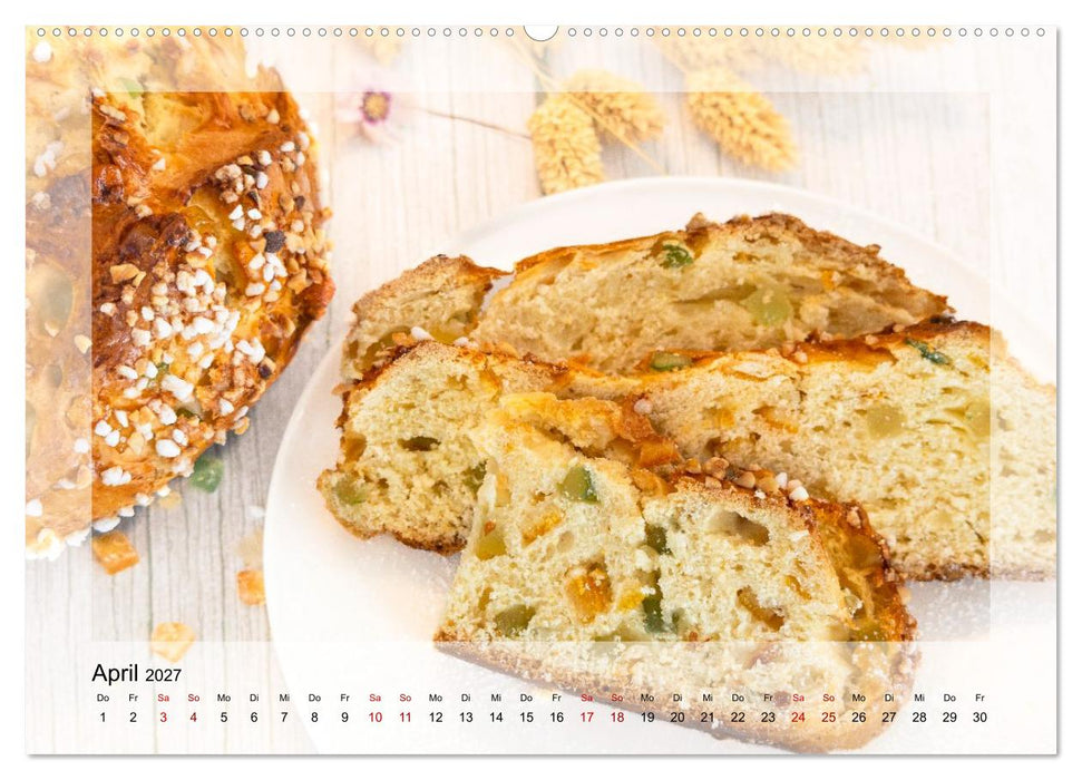 Jeden Monat backen (CALVENDO Wandkalender 2027)
