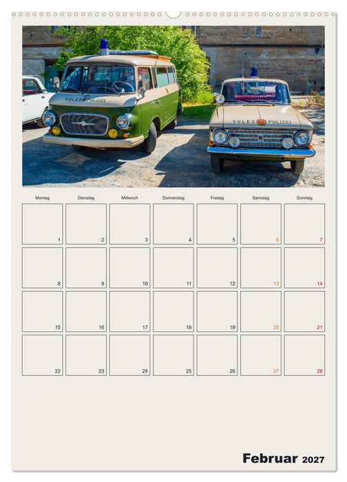 Duroplast und Diesel Legenden auf Rädern (CALVENDO Premium Wandkalender 2027)