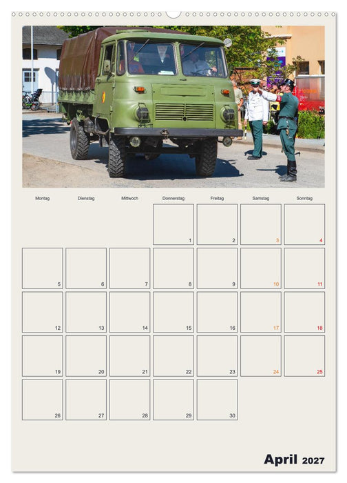 Duroplast und Diesel Legenden auf Rädern (CALVENDO Premium Wandkalender 2027)