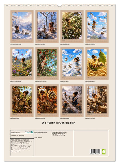 Die Hüterin der Jahreszeiten (CALVENDO Wandkalender 2027)