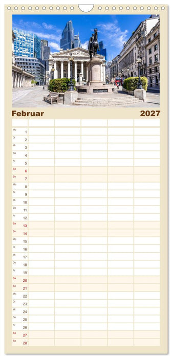LONDON Magie einer Metropole (CALVENDO Familienplaner 2027)