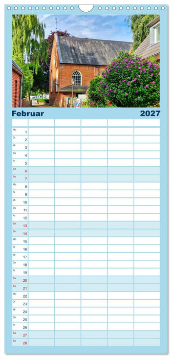 Charmante Stadt - LEER (CALVENDO Familienplaner 2027)