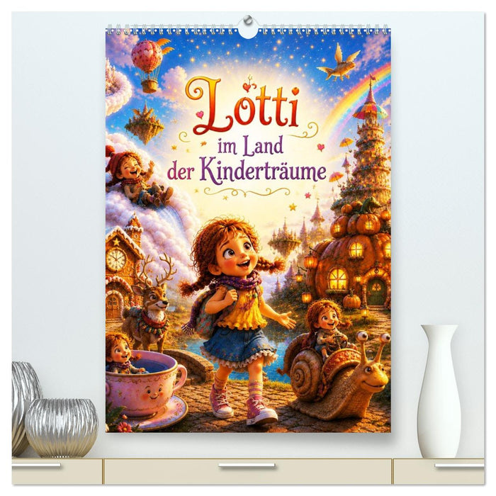 Lotti im Land der Kinderträume (CALVENDO Premium Wandkalender 2027)