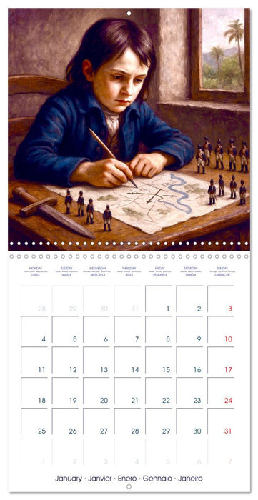 Napoléon Bonaparte (CALVENDO Calendrier mensuel 2027)