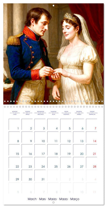 Napoléon Bonaparte (CALVENDO Calendrier mensuel 2027)