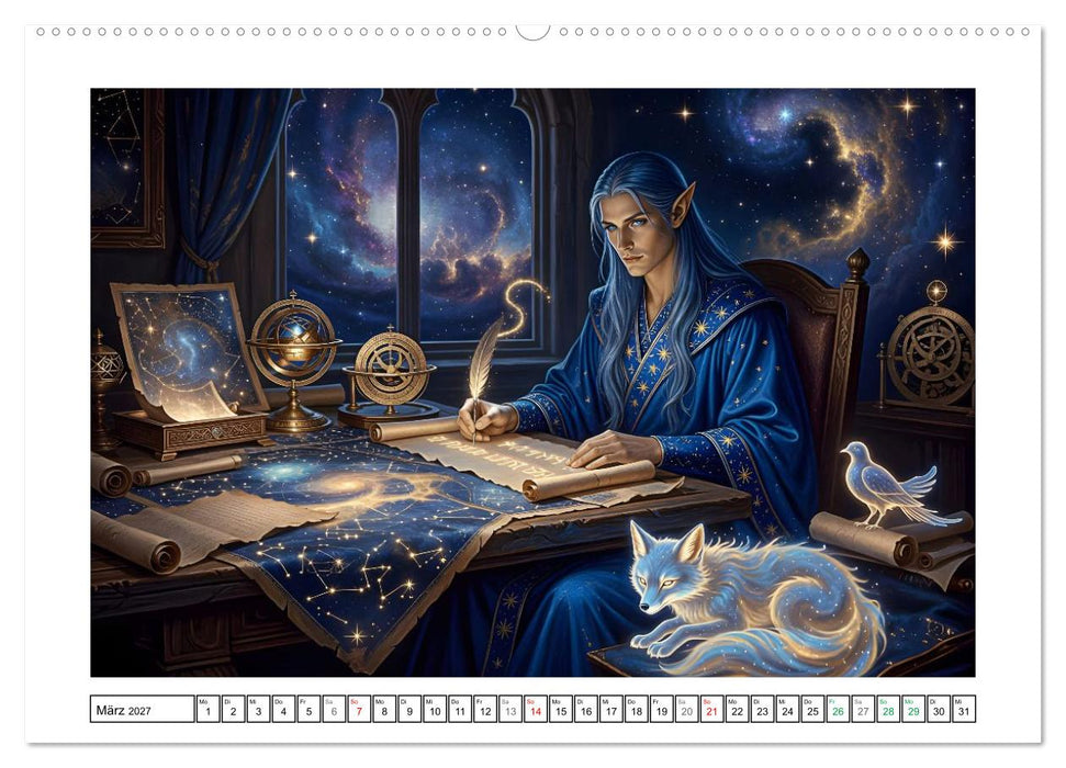 Die Chroniken von Lyriath (CALVENDO Premium Wandkalender 2027)