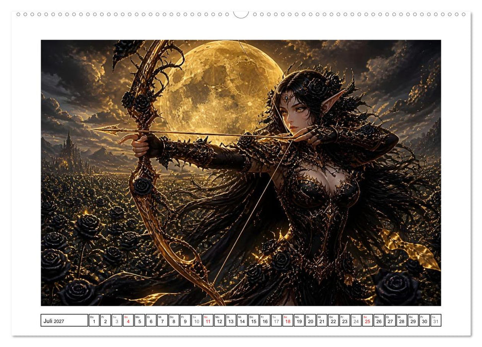 Die Chroniken von Lyriath (CALVENDO Premium Wandkalender 2027)