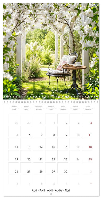 My quiet oasis - Inhale. Arrive. Find peace. (CALVENDO Monthly Calendar 2027)