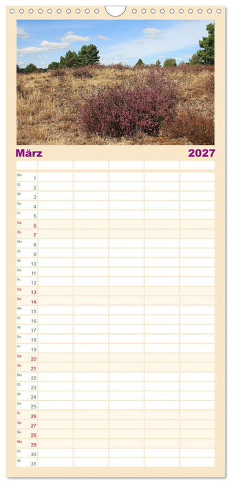 Die Nemitzer Heide - Im Wendland unterwegs (CALVENDO Familienplaner 2027)