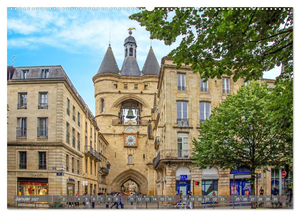 Zauberhaftes Bordeaux (CALVENDO Wandkalender 2027)