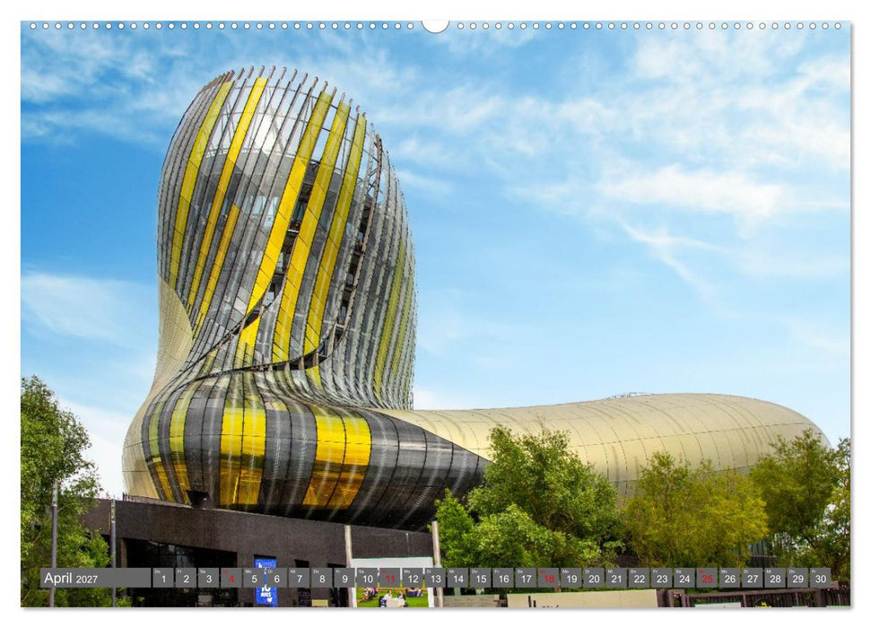 Zauberhaftes Bordeaux (CALVENDO Wandkalender 2027)