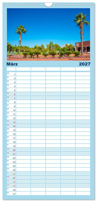 Türkei, Antalya: Urlaubsparadies am Mittelmeer (CALVENDO Familienplaner 2027)