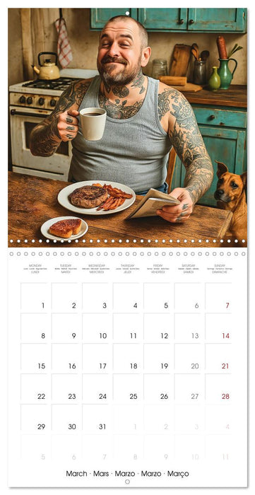 The Great Man Calendar. A year full of male chaos. (CALVENDO Monthly Calendar 2027)