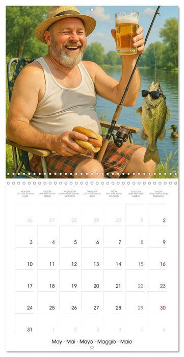 The Great Man Calendar. A year full of male chaos. (CALVENDO Monthly Calendar 2027)