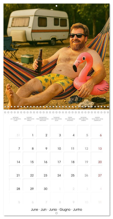 The Great Man Calendar. A year full of male chaos. (CALVENDO Monthly Calendar 2027)