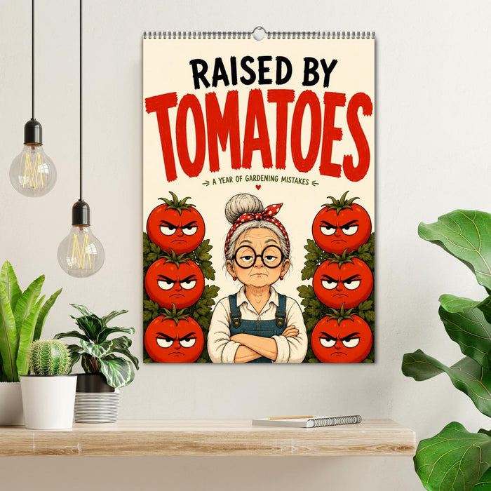 Raised by tomatoes a year of gardening mistakes (CALVENDO Monthly Calendar 2027)