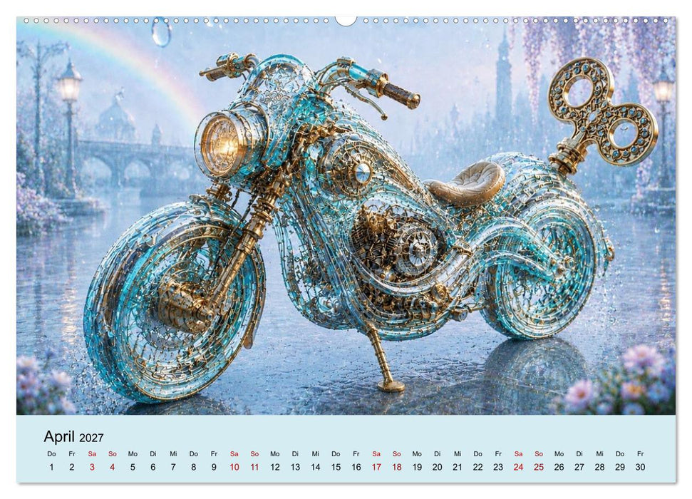 STEAMPUNK Motorcycles (CALVENDO Wandkalender 2027)