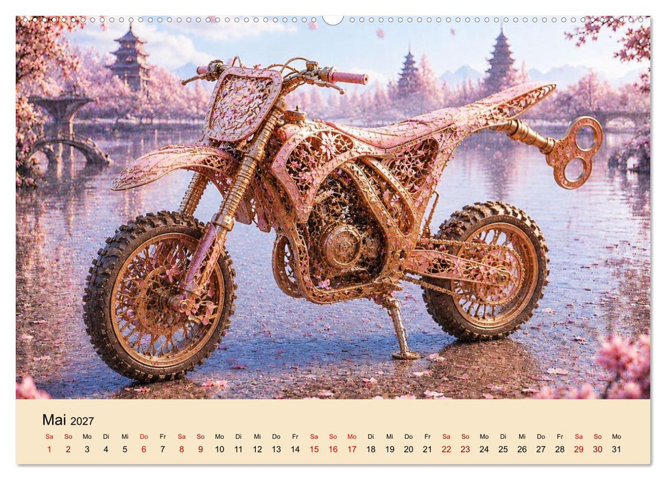STEAMPUNK Motorcycles (CALVENDO Wandkalender 2027)
