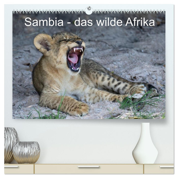 Sambia - das wilde Afrika (CALVENDO Premium Wandkalender 2027)