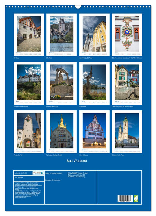 Bad Waldsee (CALVENDO Wandkalender 2027)