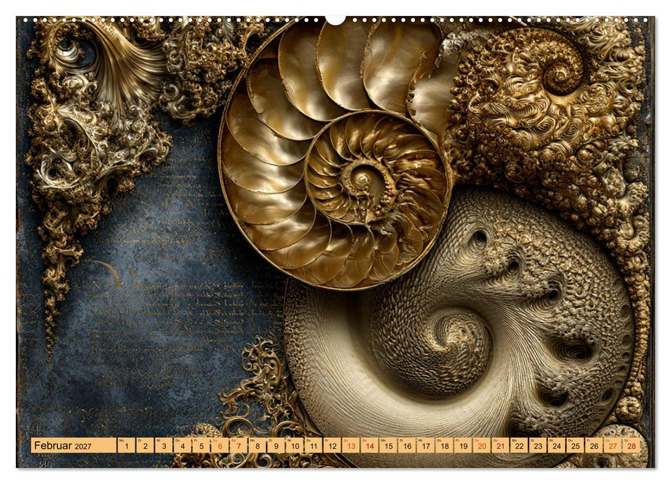 Spiralen-Symphonie (CALVENDO Premium Wandkalender 2027)