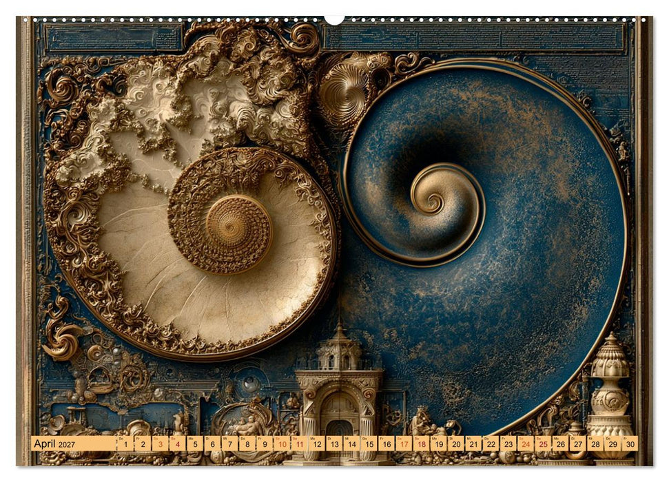 Spiralen-Symphonie (CALVENDO Premium Wandkalender 2027)