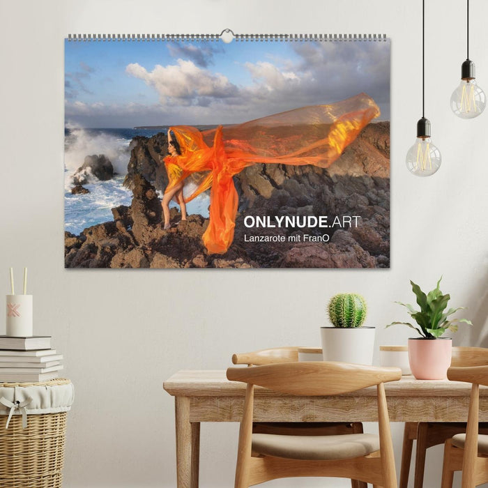 ONLYNUDE.ART Lanzarote mit FranO (CALVENDO Wandkalender 2027)