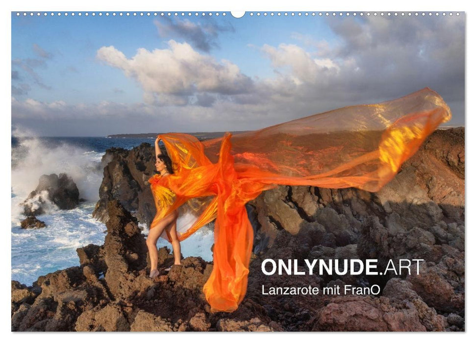 ONLYNUDE.ART Lanzarote mit FranO (CALVENDO Wandkalender 2027)