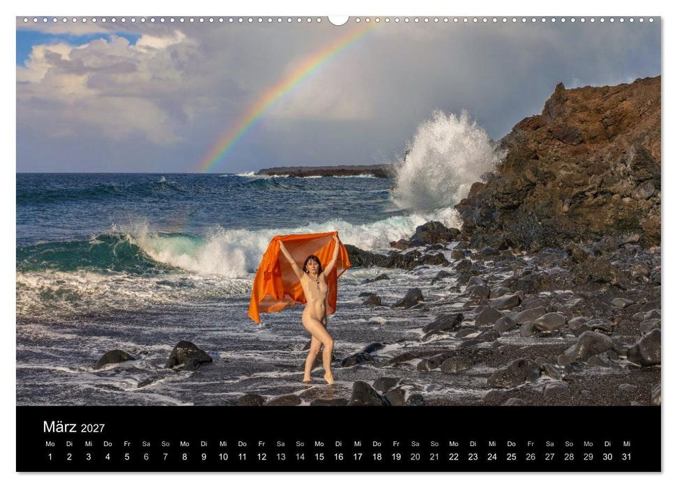 ONLYNUDE.ART Lanzarote mit FranO (CALVENDO Wandkalender 2027)