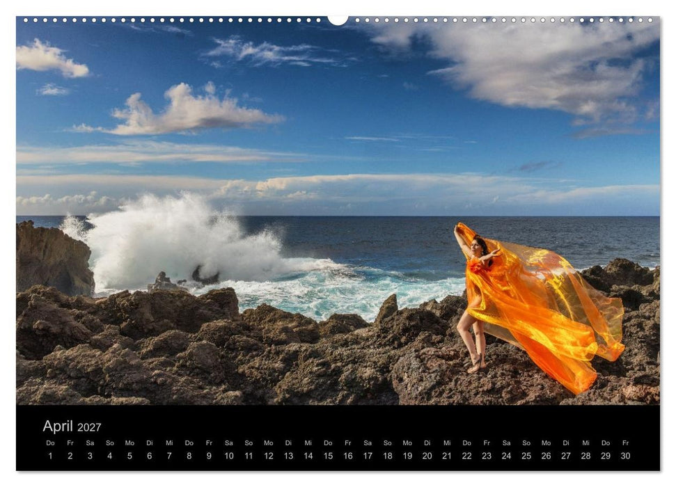 ONLYNUDE.ART Lanzarote mit FranO (CALVENDO Wandkalender 2027)