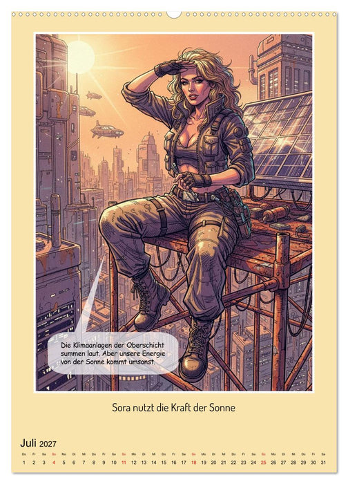 Hoffnungssignale, Aufbruch aus der Dystopie (CALVENDO Premium Wandkalender 2027)