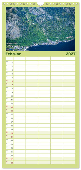 Traumziel Hallstatt in Österreich (CALVENDO Familienplaner 2027)