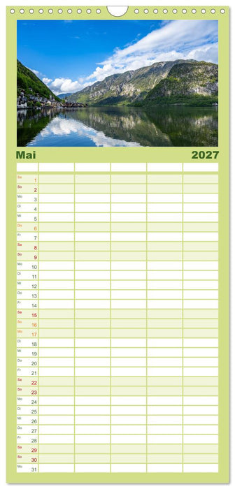 Traumziel Hallstatt in Österreich (CALVENDO Familienplaner 2027)