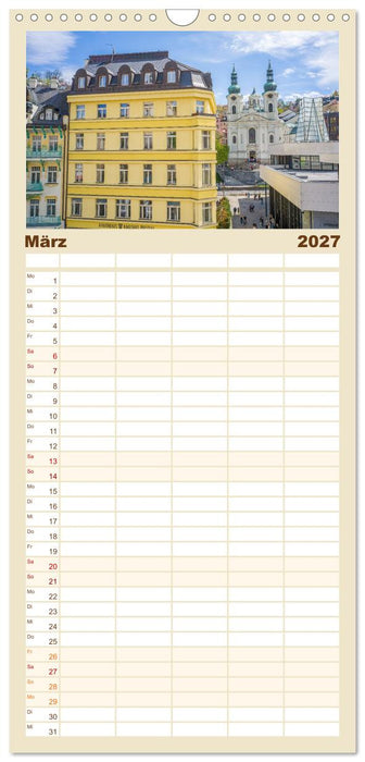 Karlsbad / Karlovy Vary - Kleinod im Westböhmischen Bäderdreieck (CALVENDO Familienplaner 2027)