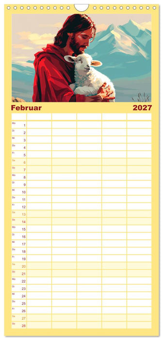 Fühle dich inspiriert und begleitet (CALVENDO Familienplaner 2027)