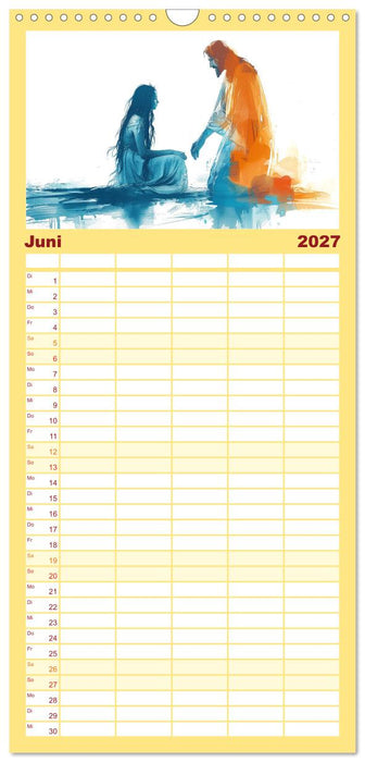 Fühle dich inspiriert und begleitet (CALVENDO Familienplaner 2027)