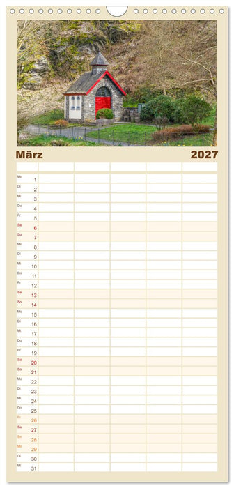 Monschau Impressionen (CALVENDO Familienplaner 2027)