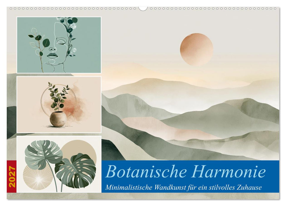 Botanische Harmonie (CALVENDO Wandkalender 2027)