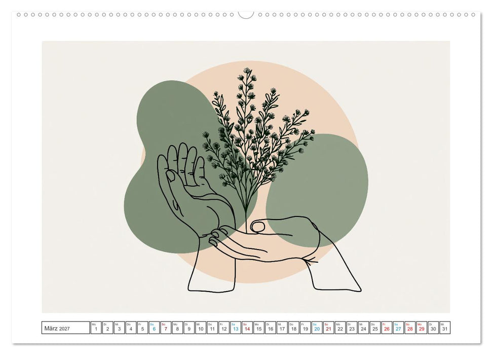 Botanische Harmonie (CALVENDO Wandkalender 2027)